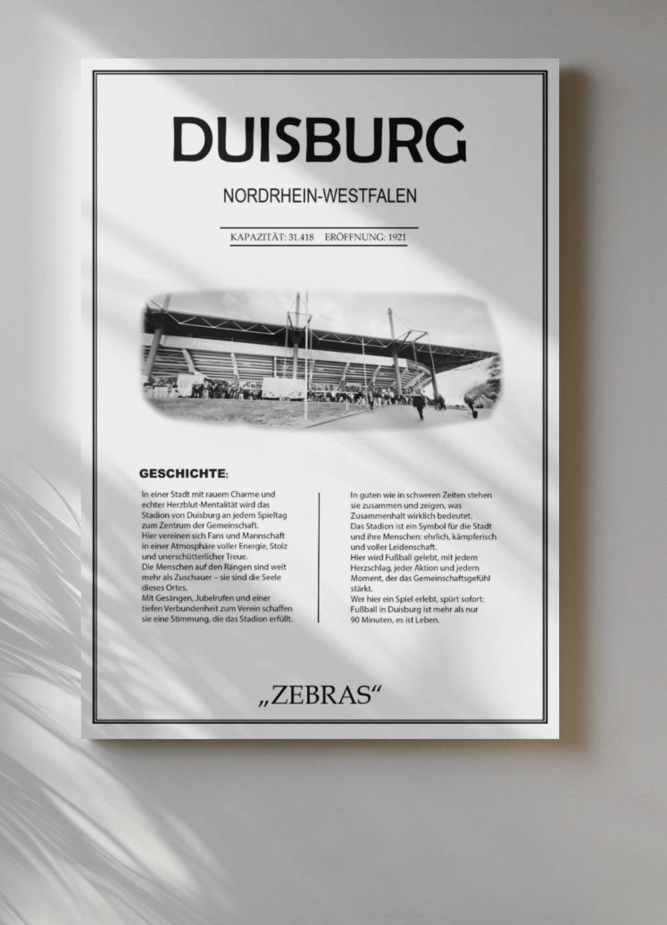 Duisburg Stadion Leinwand