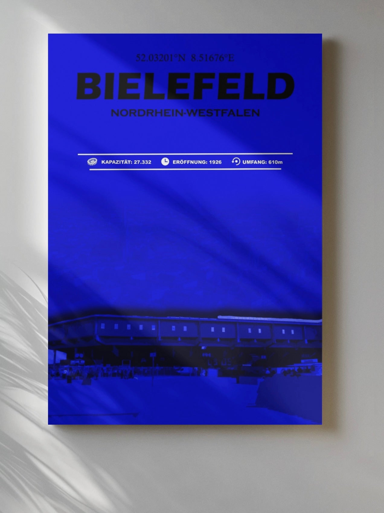 Bielefeld Stadion Leinwand