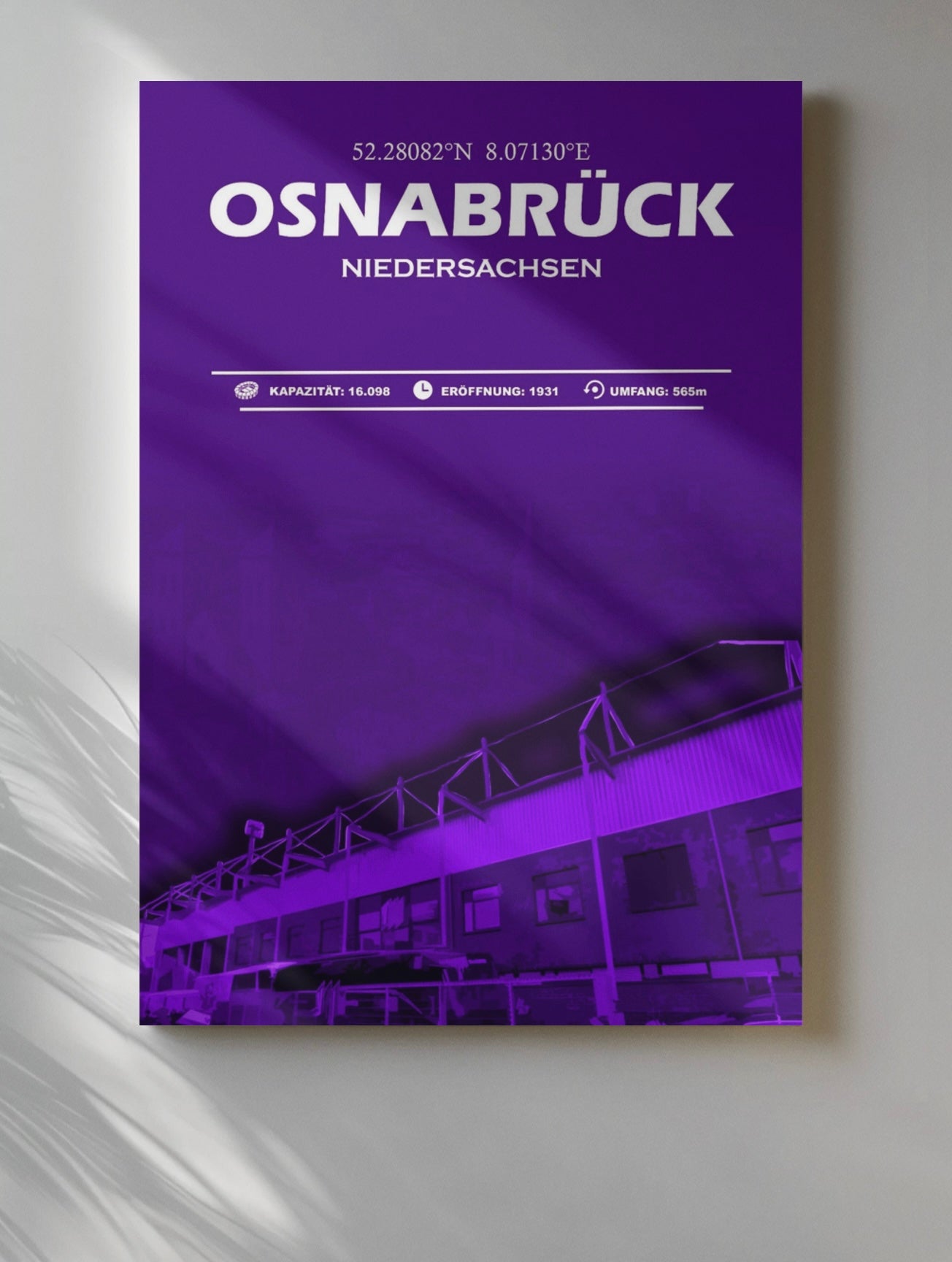 Osnabrück Stadion Leinwand