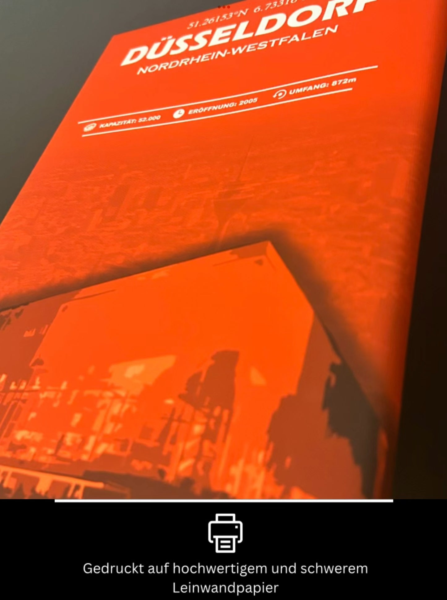 Dortmund Stadion Leinwand