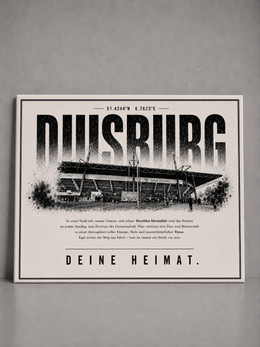 Duisburg Stadion Leinwand