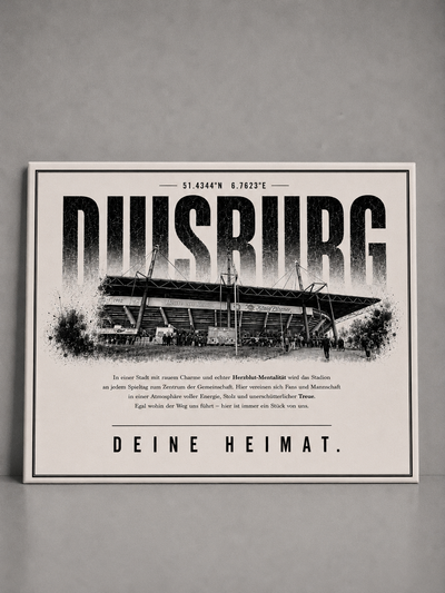 Duisburg Stadion Leinwand