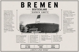 Bremen Stadion Leinwand