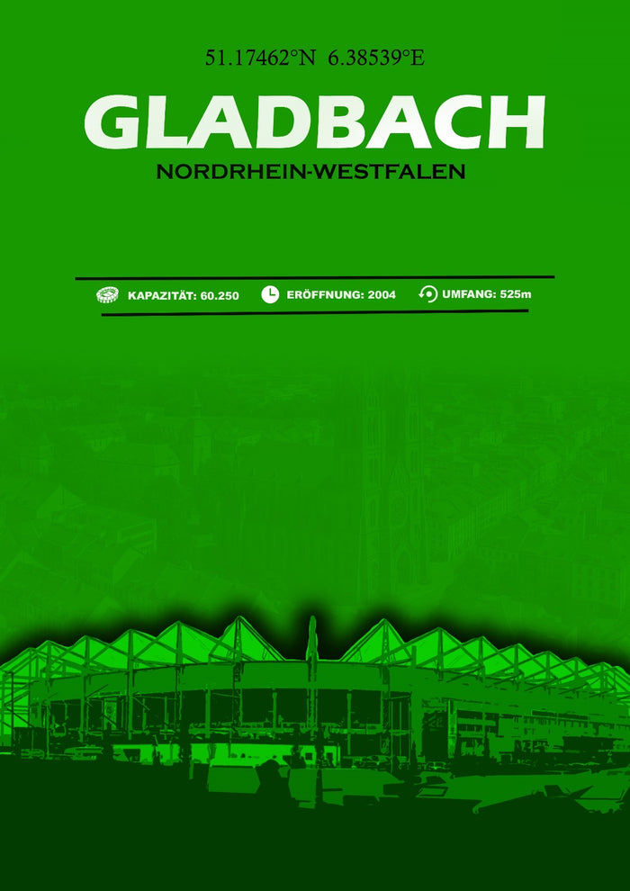 Gladbach Stadion Leinwand