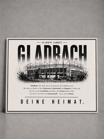 Gladbach Stadion Leinwand