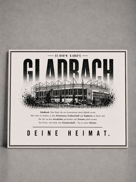 Gladbach Stadion Leinwand