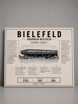 Bielefeld Stadion Leinwand