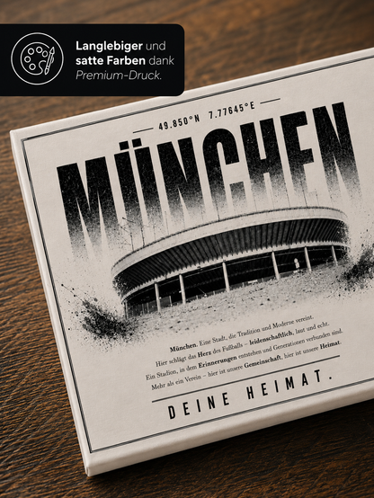 München Stadion Leinwand