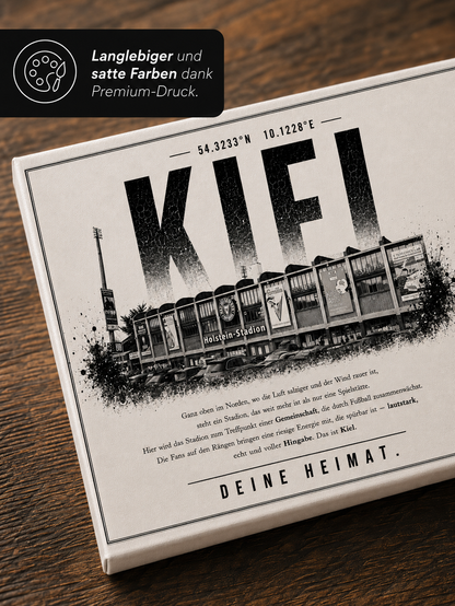 Kiel Stadion Leinwand