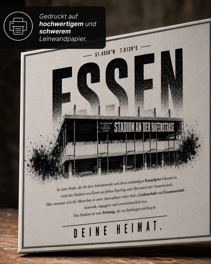 Essen Stadion Leinwand