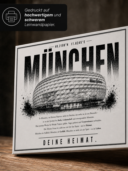 München Bayern Stadion Leinwand