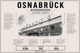 Osnabrück Stadion Leinwand