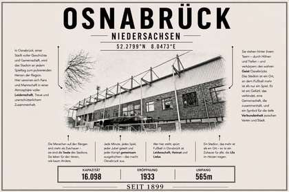 Osnabrück Stadion Leinwand