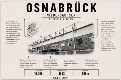 Osnabrück Stadion Leinwand