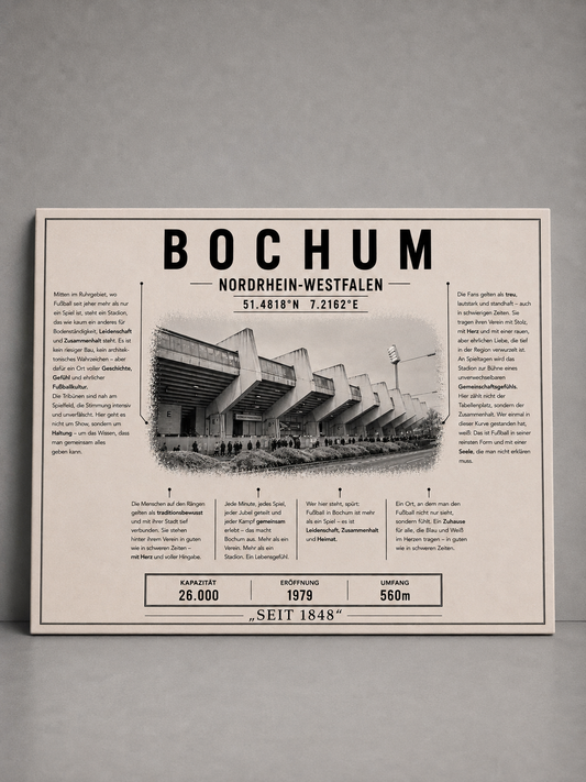 Bochum Stadion Leinwand