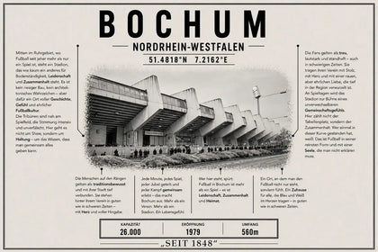 Bochum Stadion Leinwand