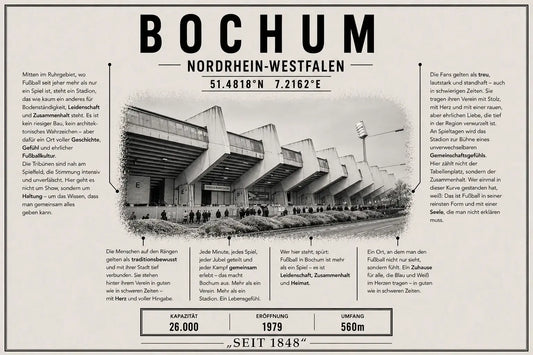 Bochum Stadion Leinwand