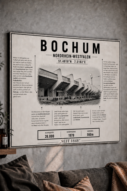 Bochum Stadion Leinwand