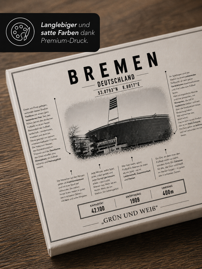 Bremen Stadion Leinwand