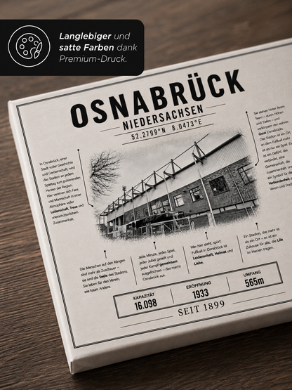 Osnabrück Stadion Leinwand