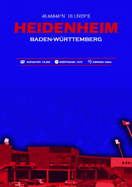 Heidenheim Stadion Leinwand
