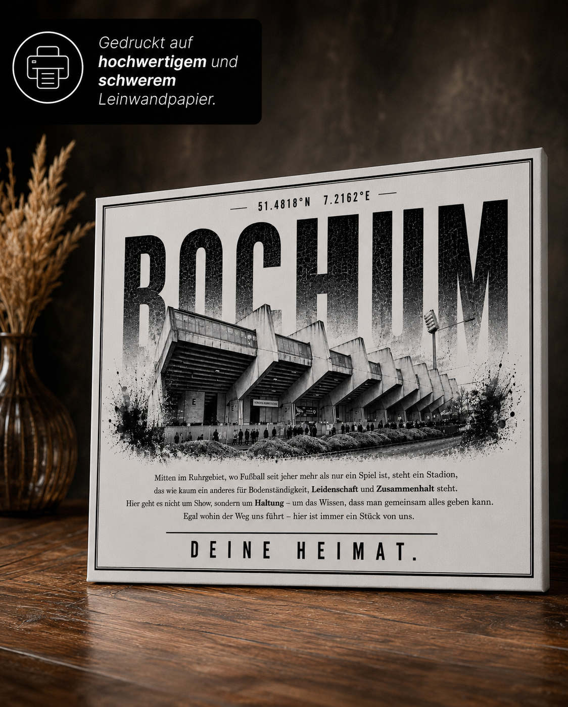Bochum Stadion Leinwand – Detailansicht 2