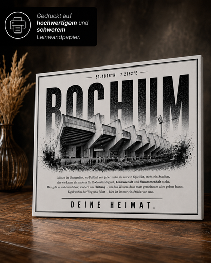 Bochum Stadion Leinwand