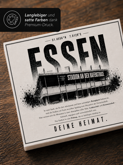 Essen Stadion Leinwand
