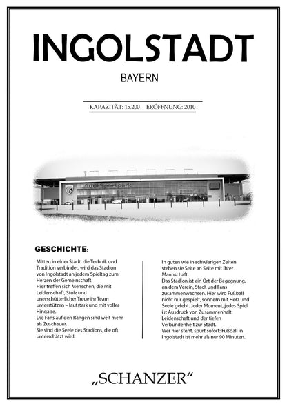 Ingolstadt Stadion Leinwand