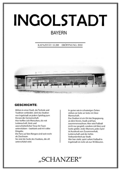 Ingolstadt Stadion Leinwand