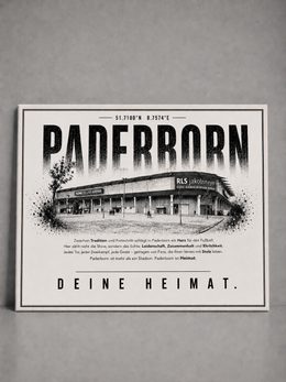 Paderborn Stadion Leinwand
