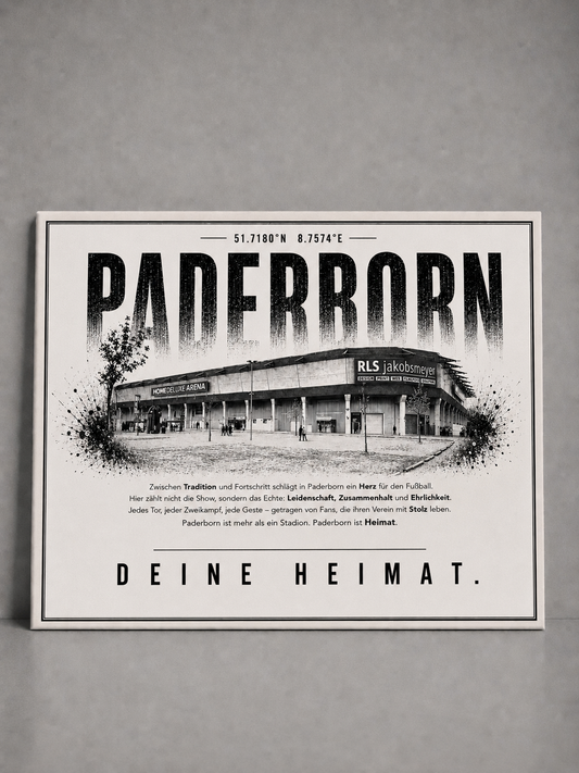 Paderborn Stadion Leinwand
