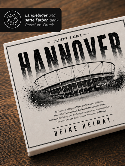 Hannover Stadion Leinwand