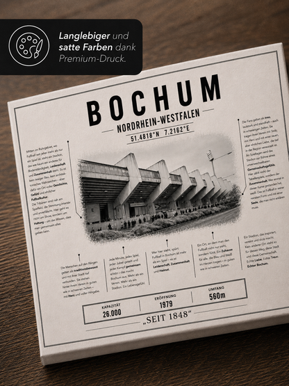Bochum Stadion Leinwand