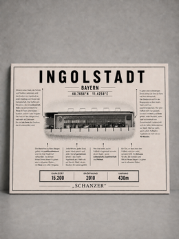 Ingolstadt Stadion Leinwand