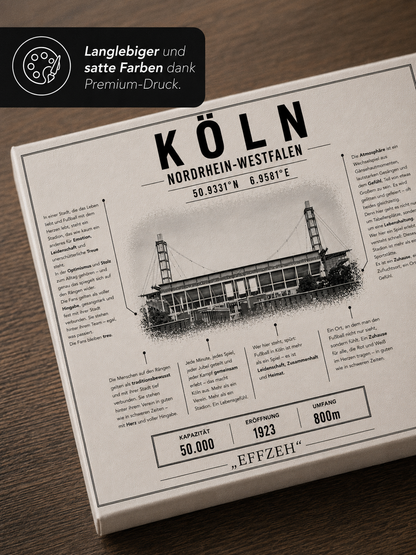 Köln Stadion Leinwand