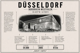 Düsseldorf Stadion Leinwand