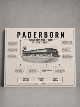 Paderborn Stadion Leinwand