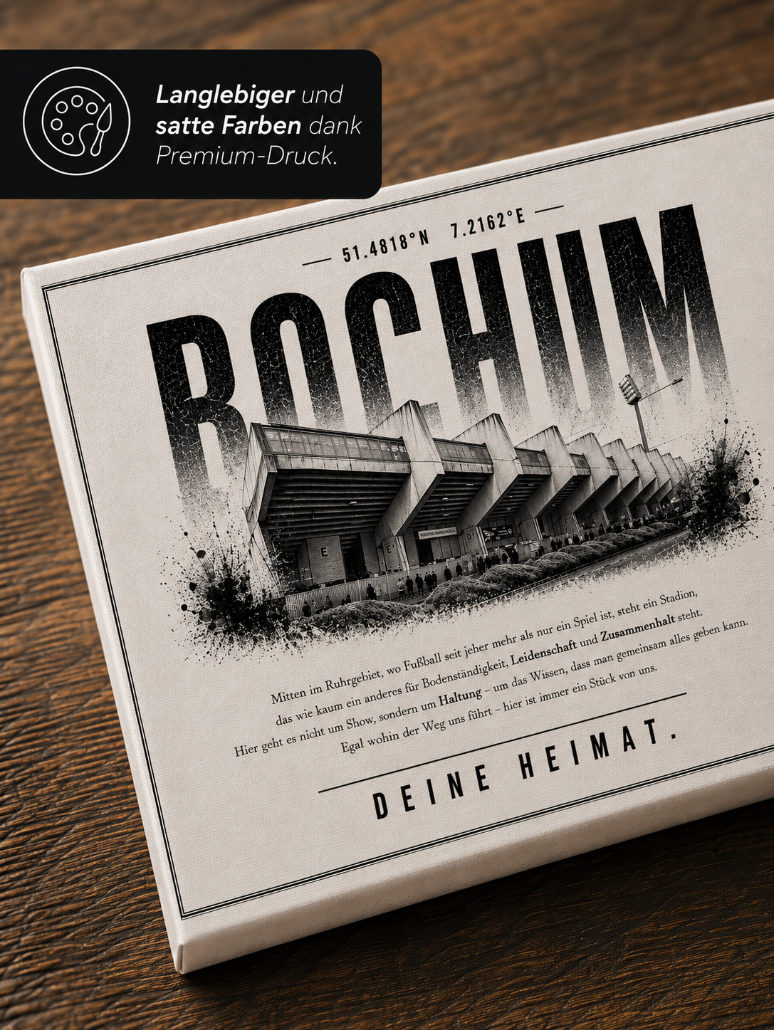 Bochum Stadion Leinwand – Detailansicht 3