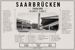 Saarbrücken Stadion Leinwand