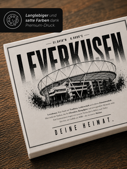 Leverkusen Stadion Leinwand
