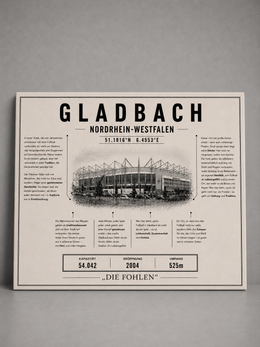 Gladbach Stadion Leinwand