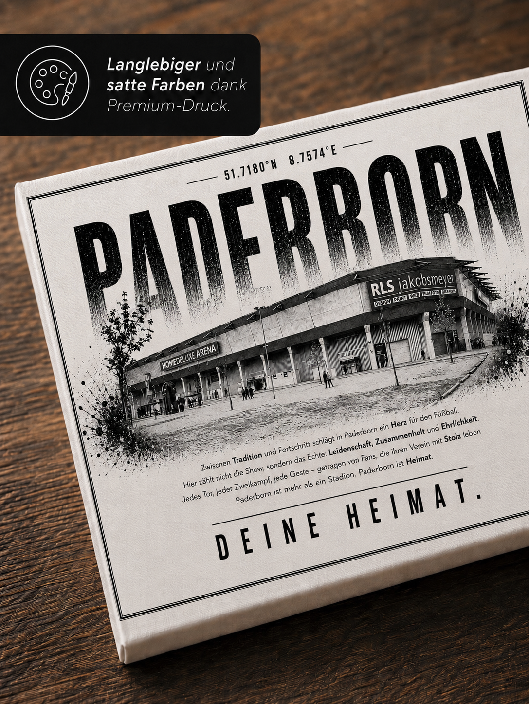 Paderborn Stadion Leinwand – Detailansicht 3