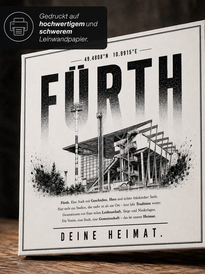 Fürth Stadion Leinwand