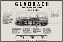 Gladbach Stadion Leinwand