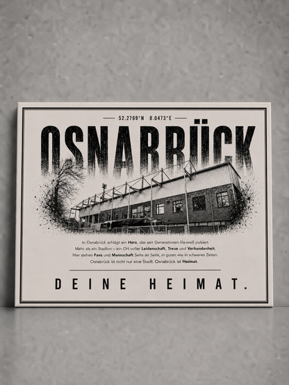 Osnabrück Stadion Leinwand