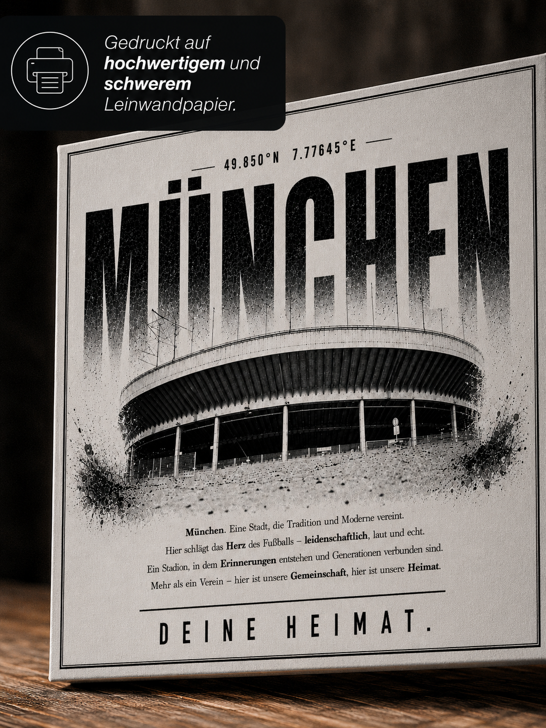 München 1860 Stadion Leinwand