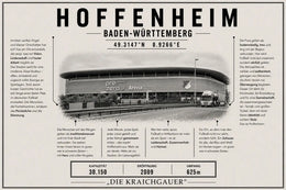 Hoffenheim Stadion Leinwand