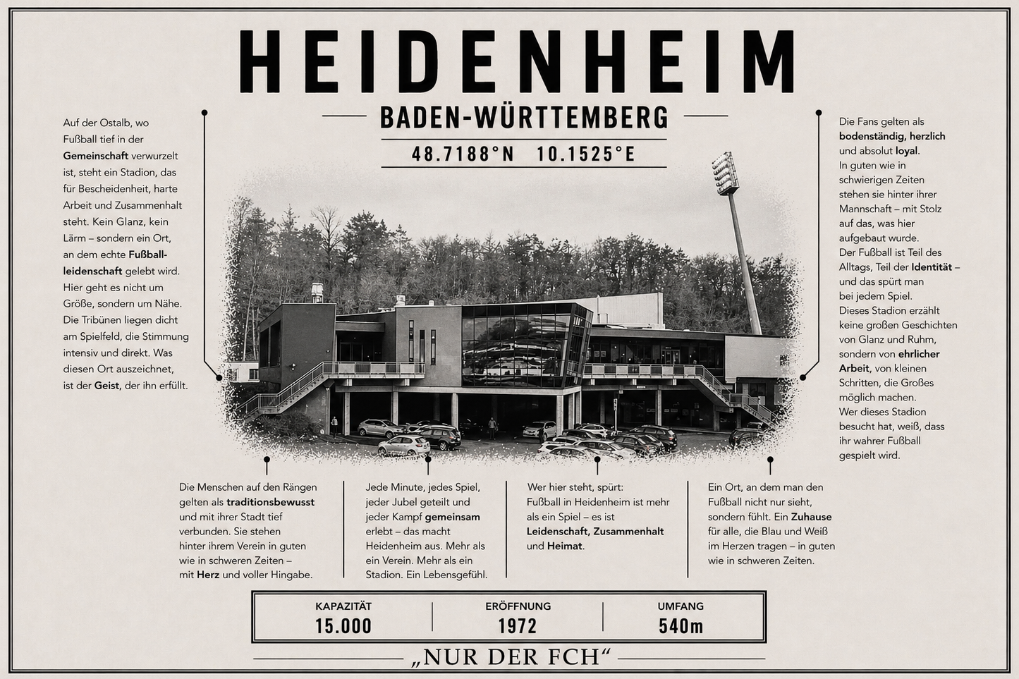Heidenheim Stadion Leinwand