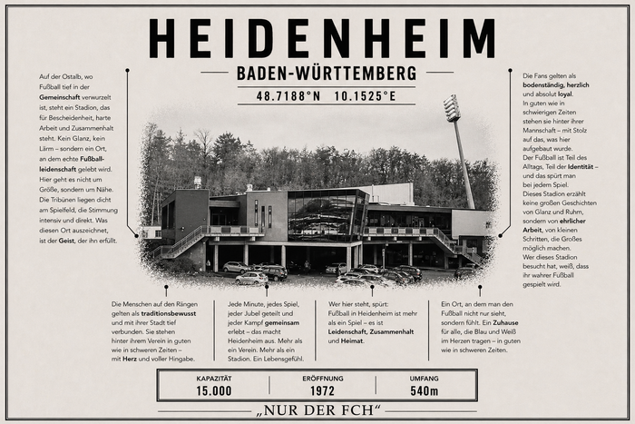 Heidenheim Stadion Leinwand